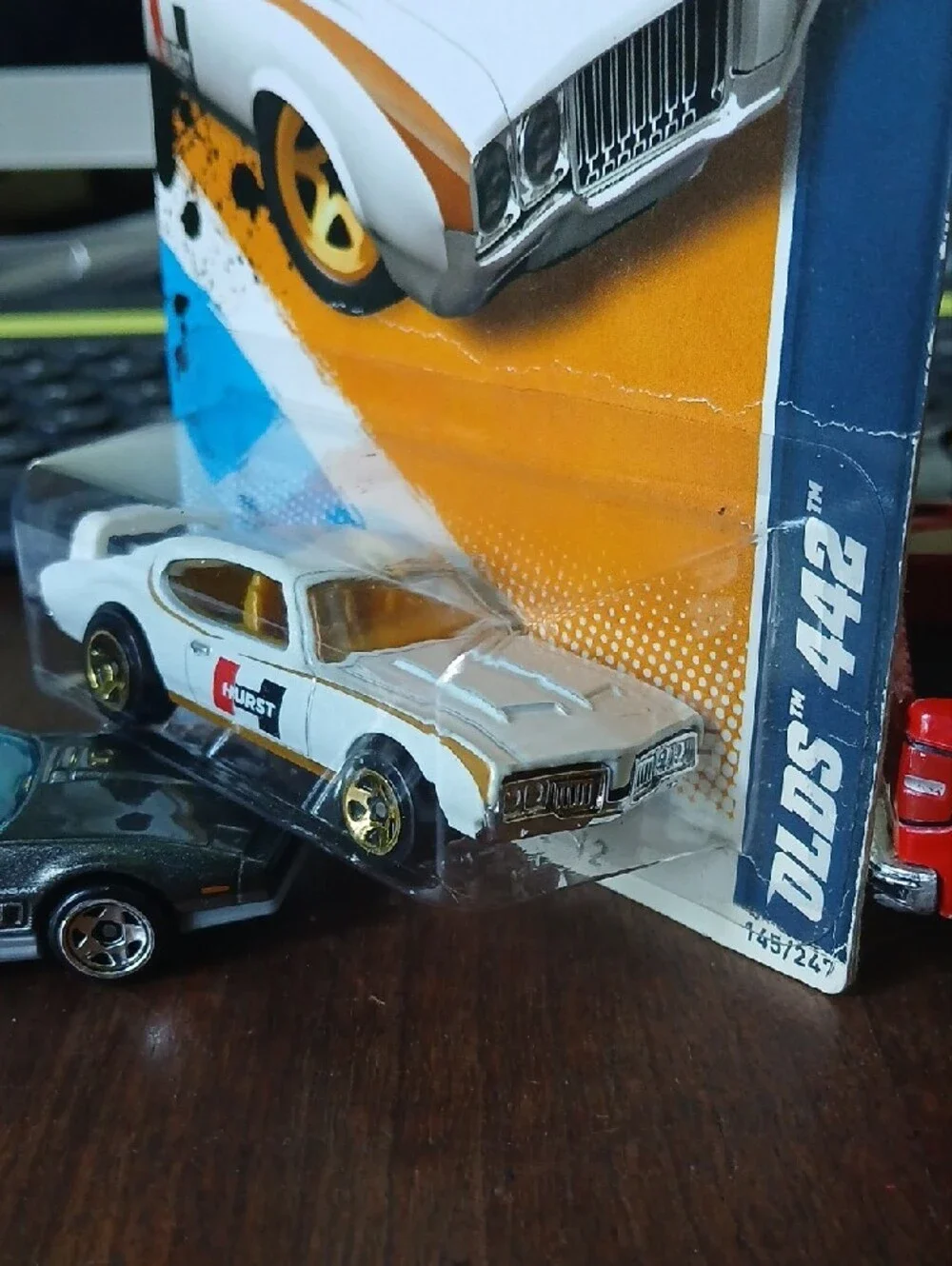 Hot Wheels HW Performance White Olds 442 Die-Cast Car